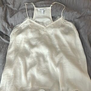 Cream tank top